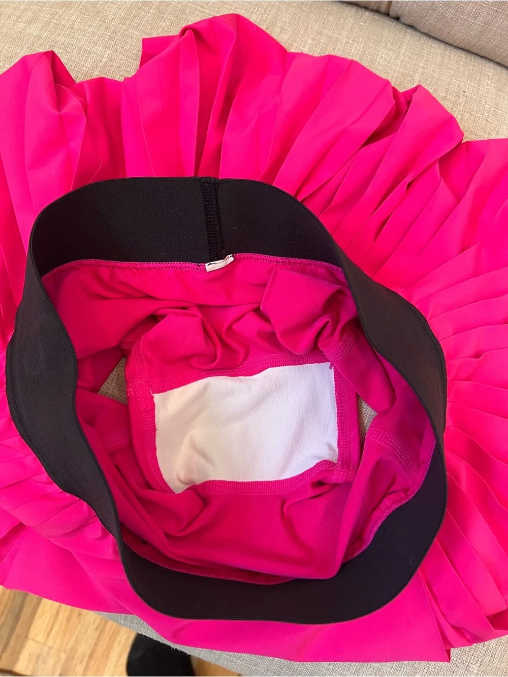 Alo Yoga Aces Tennis Golf Athletic Skirt Skirt w/ Shorts Hot Pink XXS